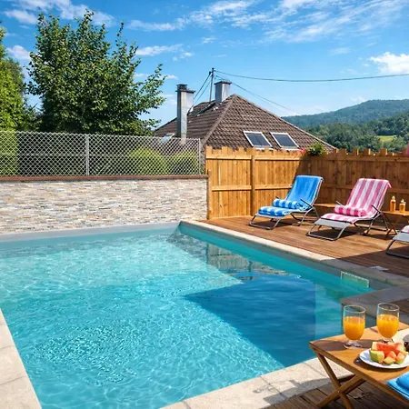 & Piscine, Sejour Cosy Et Detente Famille-amis 아파트 *